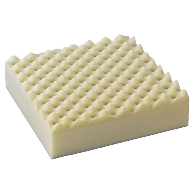 DeRoyal Convoluted Foam Wheelchair Cushion, 18" x 16" x 4" - Image 1