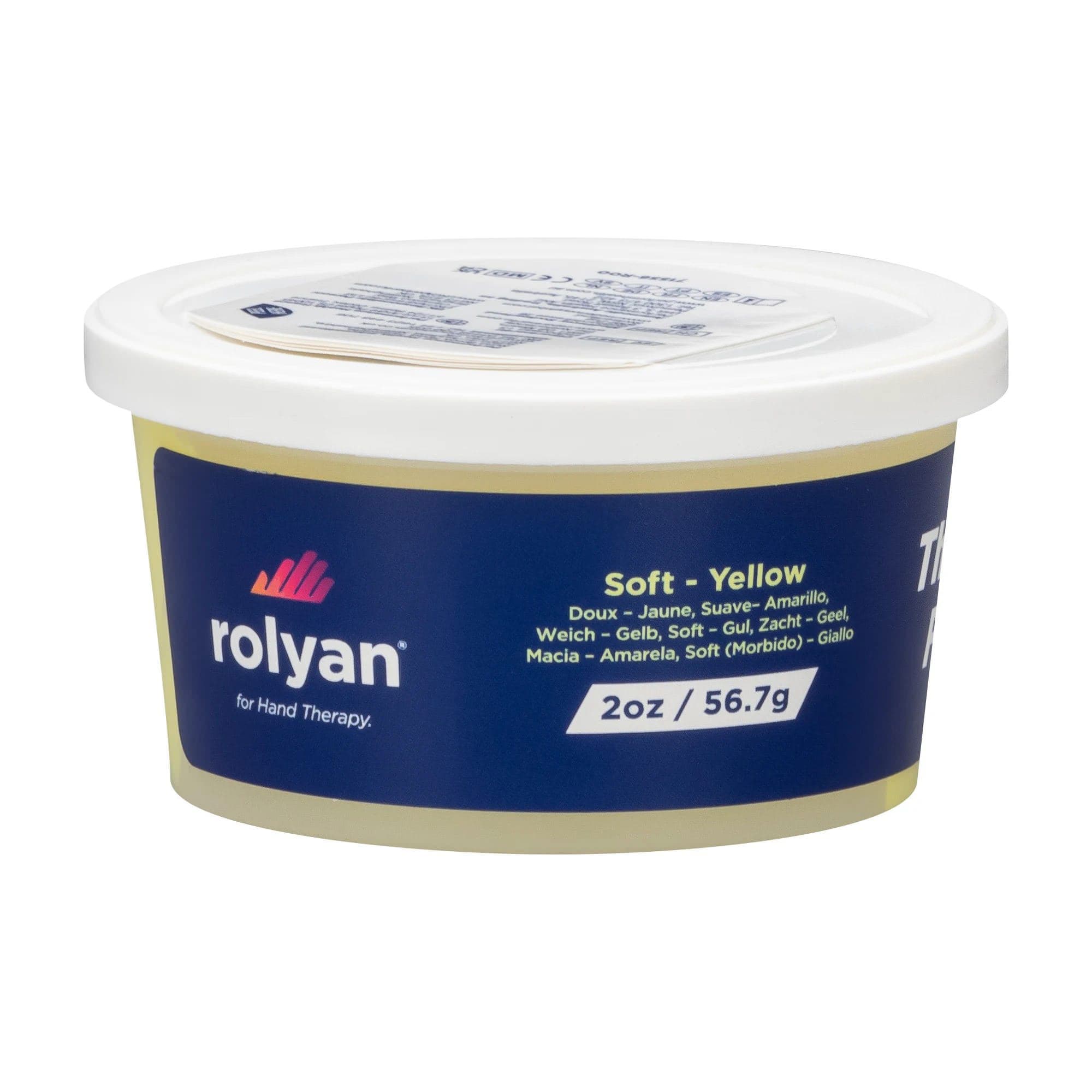 Rolyan Therapy Putty, 2 oz. Yellow, Soft - Image 1