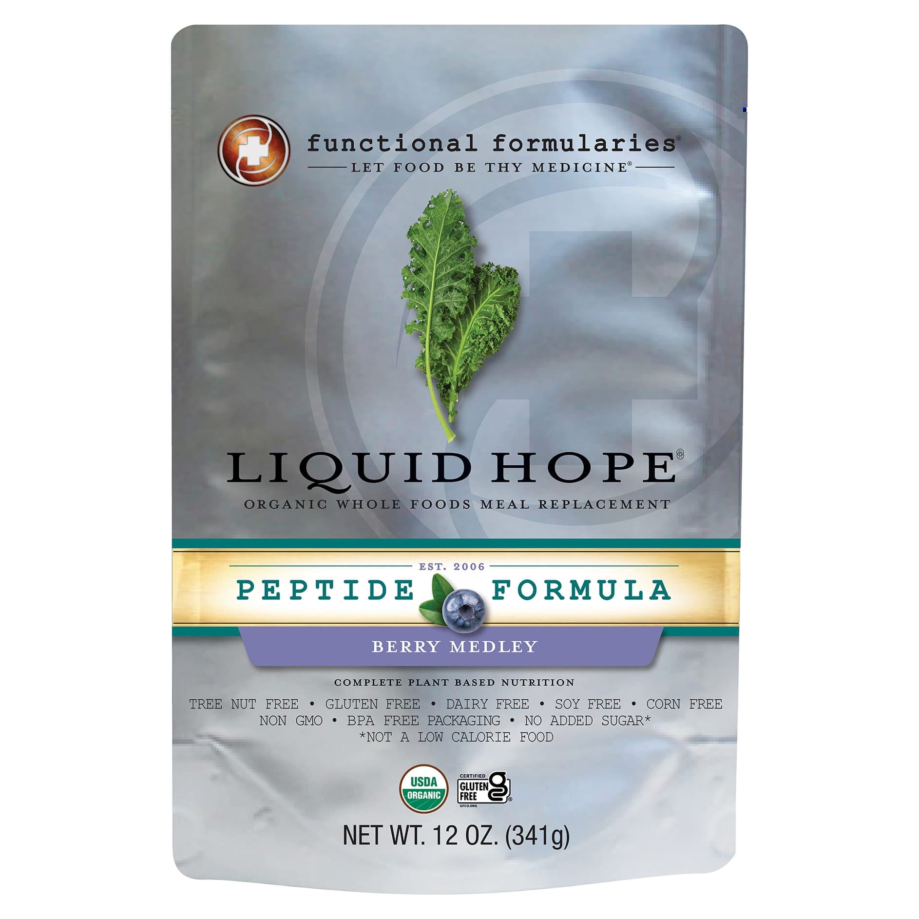 Liquid Hope Peptide Formula, Berry Medley - Image 1
