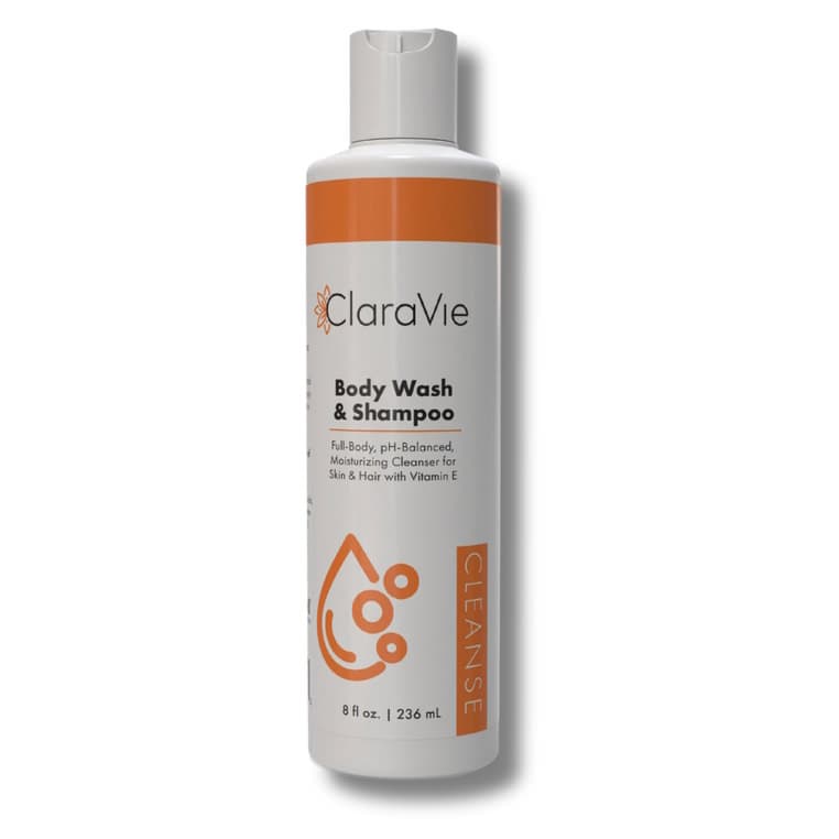 ClaraVie Body Wash & Shampoo, Scented, 8 oz - Each - Image 1
