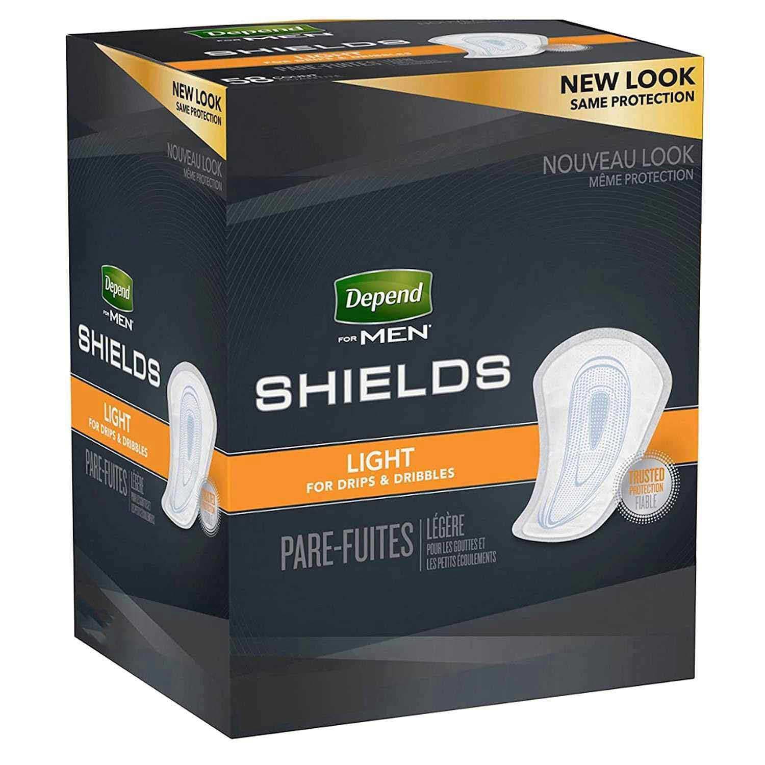 Depend Incontinence Shields for Men
