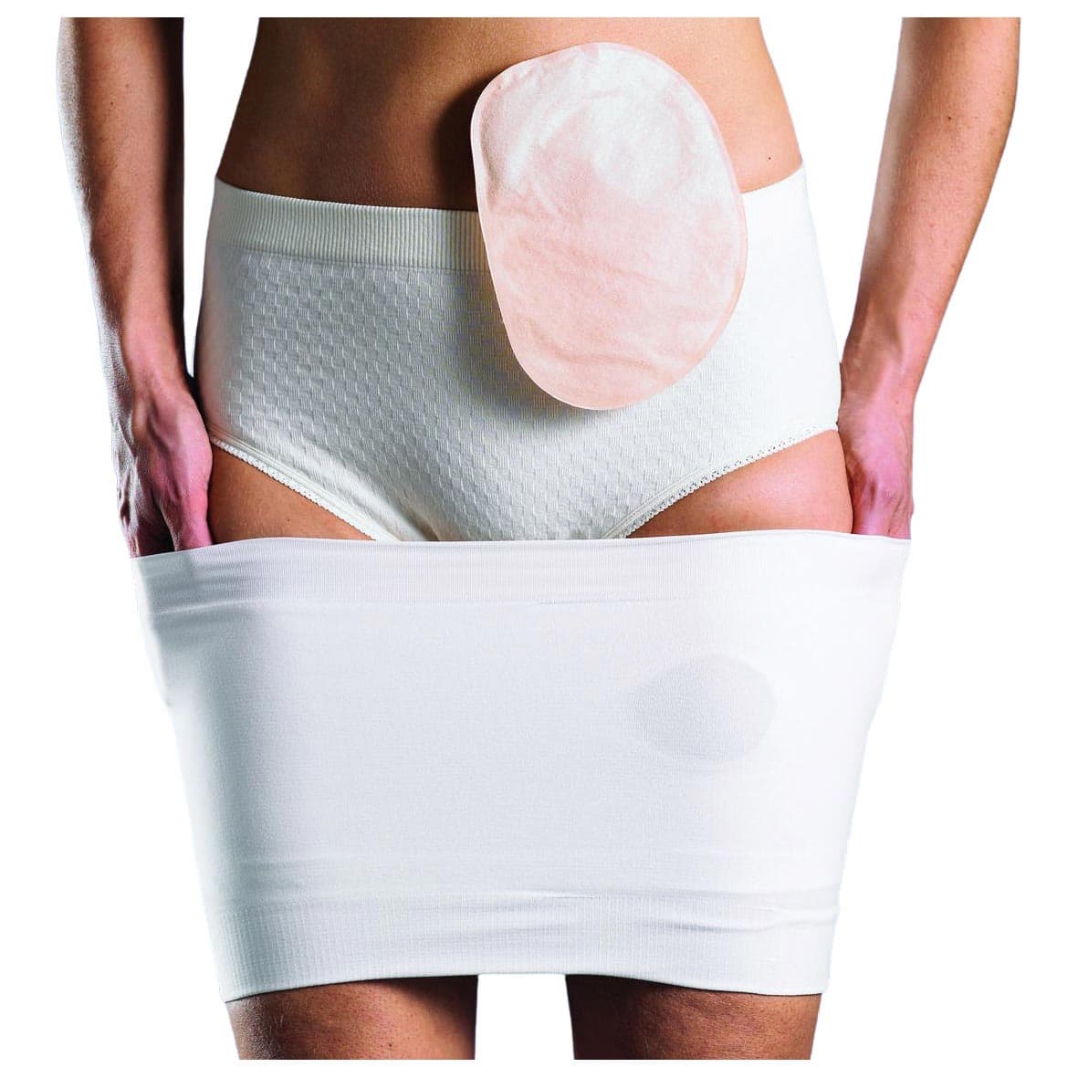 Tytex CareFix StomaSafe Plus Ostomy Support Belt, White, Small-Medium - Each - Image 6