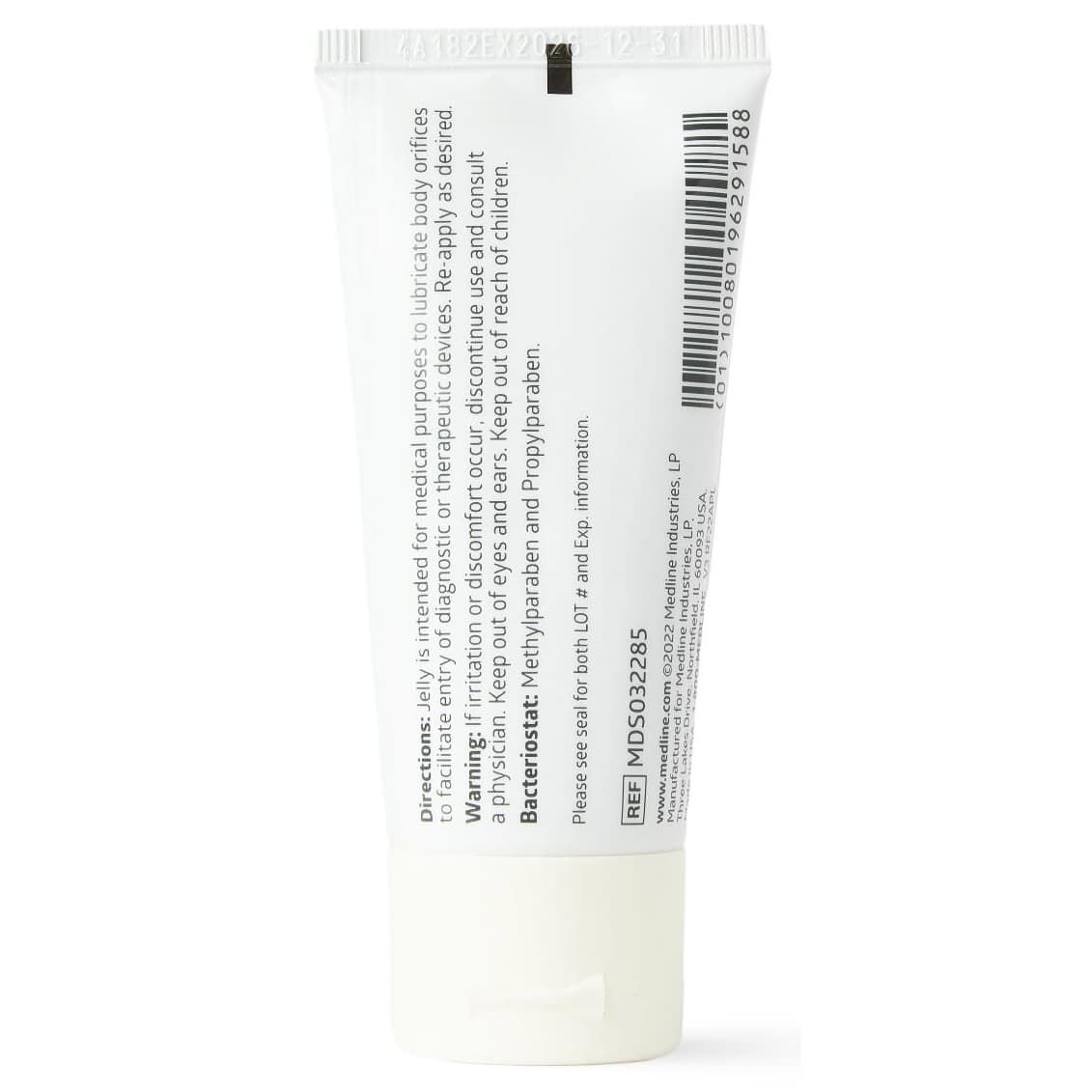 Medline Lubricating Jelly in Flip-Top Tube, 2 oz - Image 2