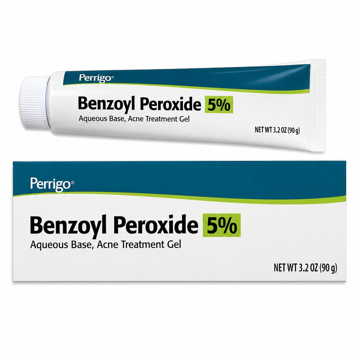 Perrigo Benzoyl Peroxide Acne Treatment Gel, 5 % Strength - Each - Image 1