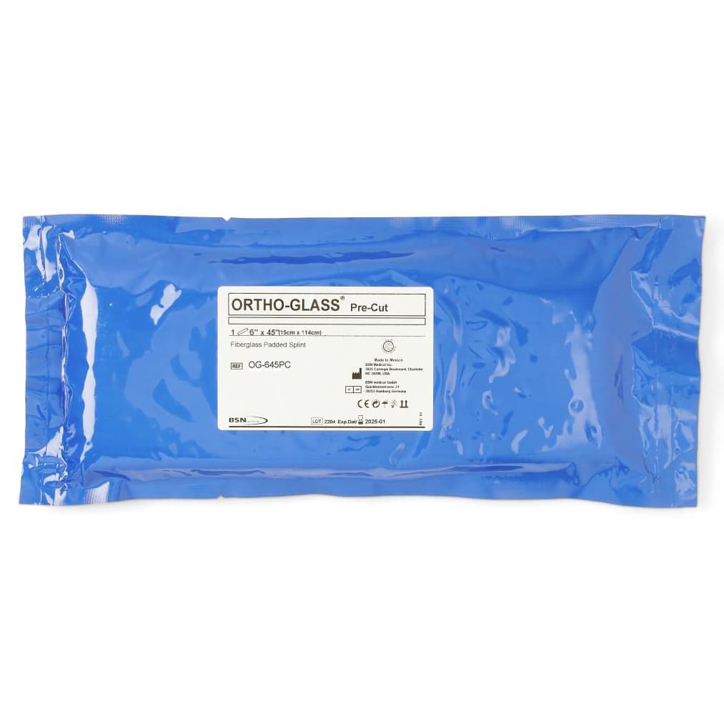 Ortho-Glass Pre-Cut Splints, 6 Inch x 45 Inch - Box of 5 - Image 1