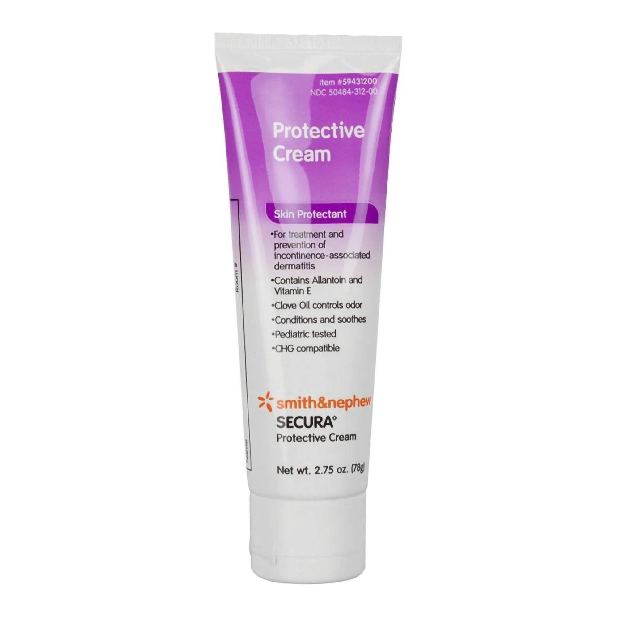 Secura Skin Protectant Cream, Scented, 2.75 oz. Tube - Case of 24 - Image 1