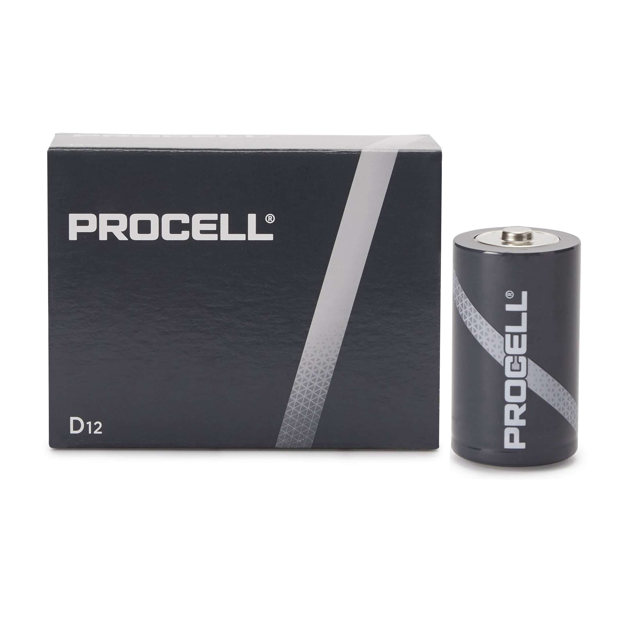 Duracell Procell D Cell Alkaline Battery, 1.5V - Box of 12 - Image 1