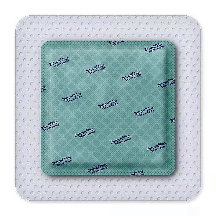 Zetuvit Plus Silicone Border Super Absorbent Dressing - Image 4