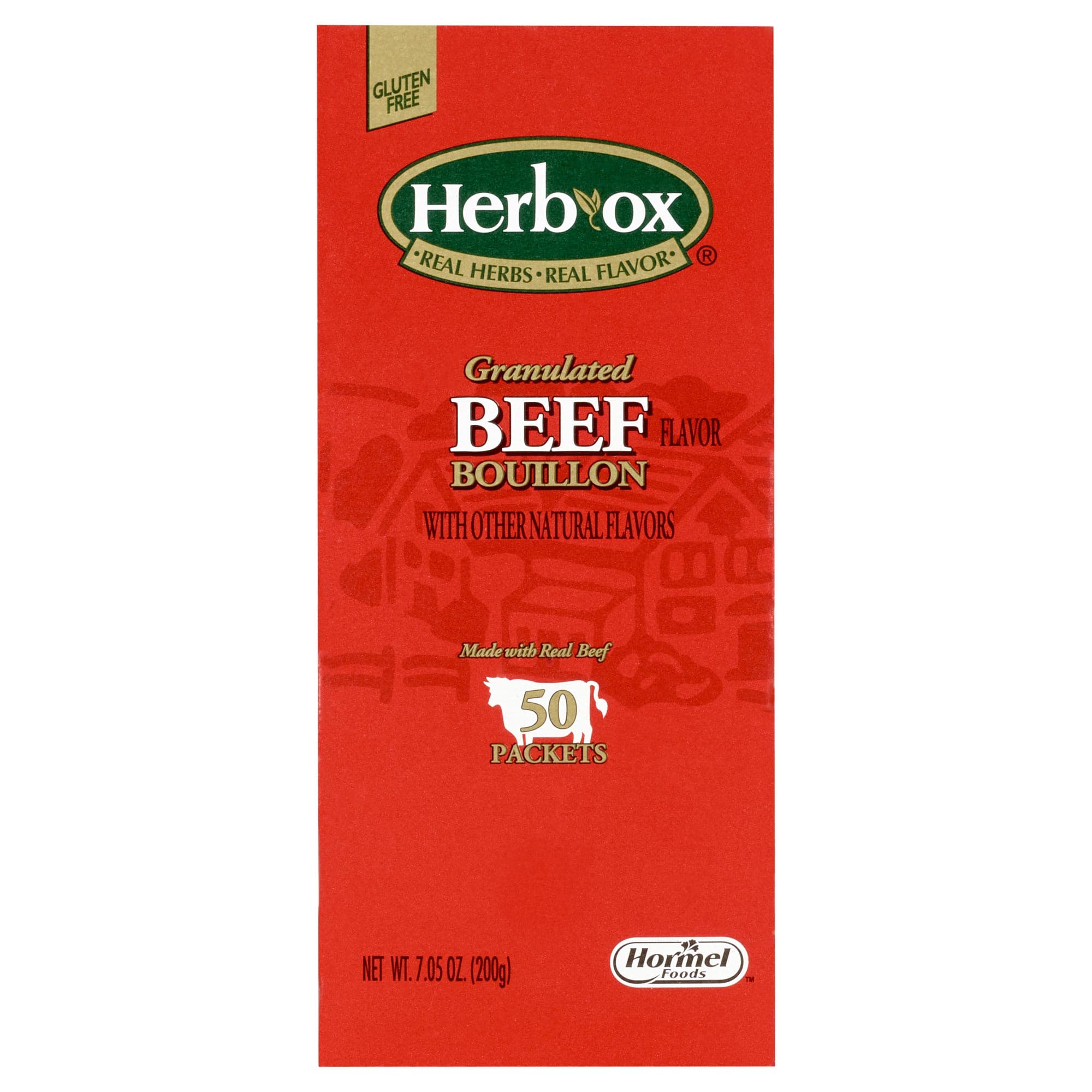Herb-Ox Instant Beef Broth, 7.5 oz - Case of 300 - Image 1