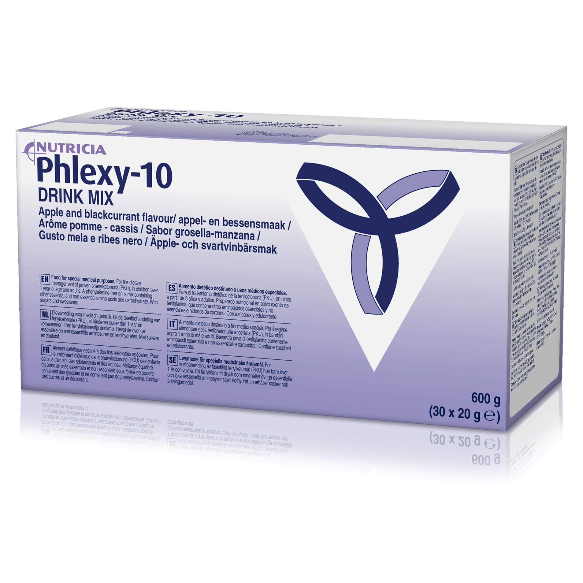 Phlexy 10 System Supplements Drink Mix, Apple Blackcurrant - Each - Image 1