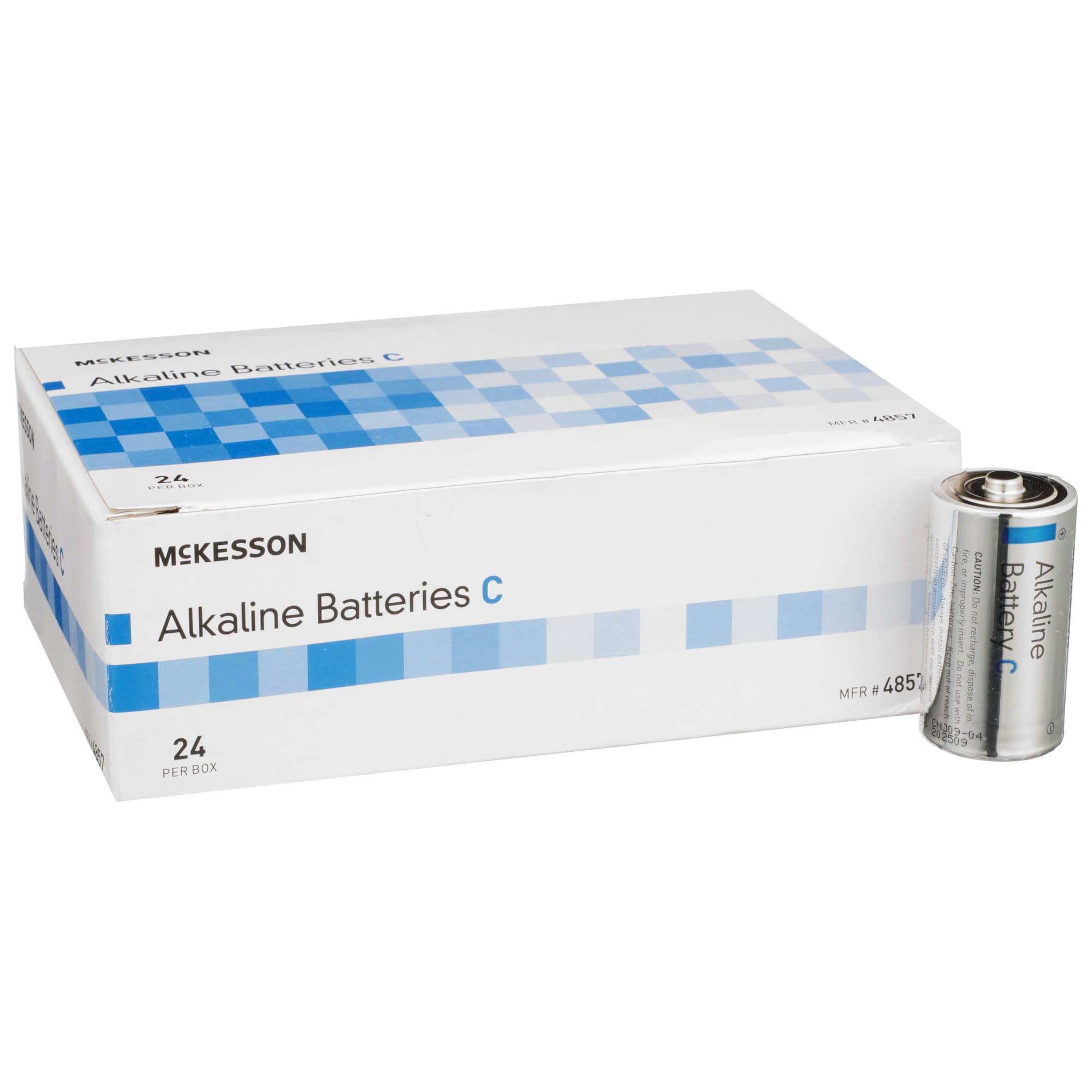 McKesson 1.5V Disposable Alkaline Battery, C Cell - Case of 288 - Image 1