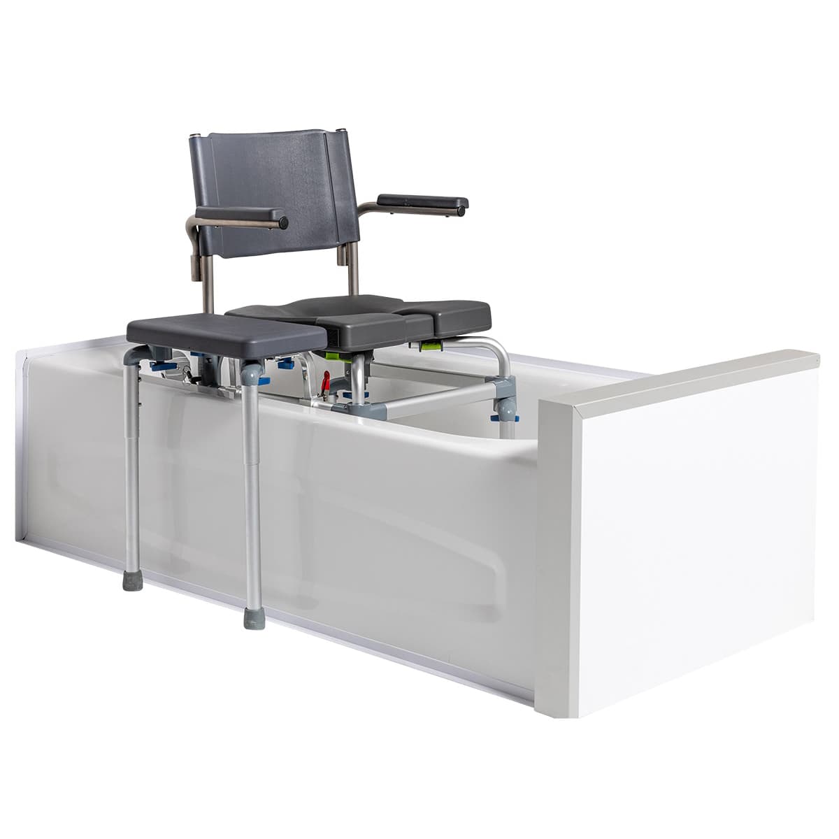 Raz Raze 3-in-1 Raised Toilet Seat, Tub Transfer and Shower Bench - Image 2