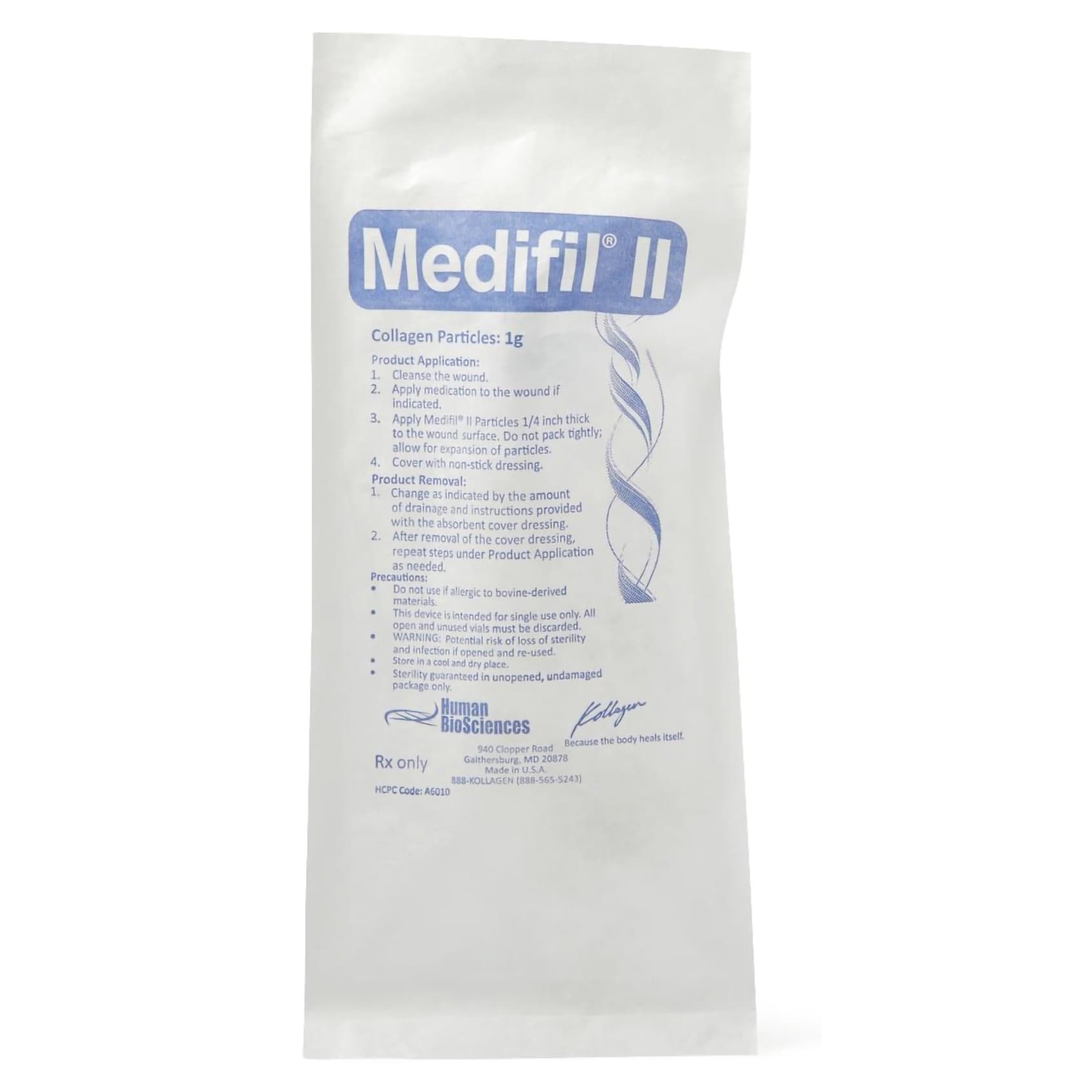 Medifil II Collagen Particles Wound Dressing - Image 2