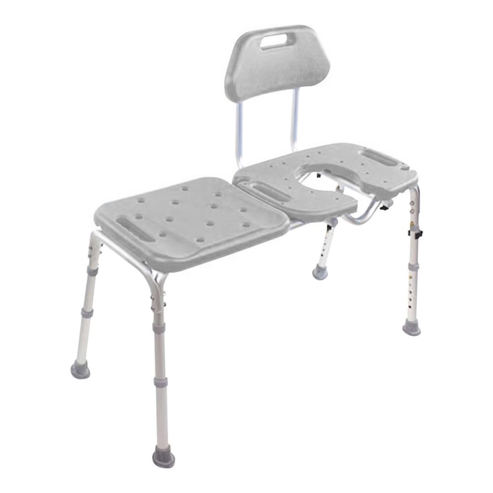 Platinum Health All Access Bath Transfer Bench with Cutout Seat - Image 2