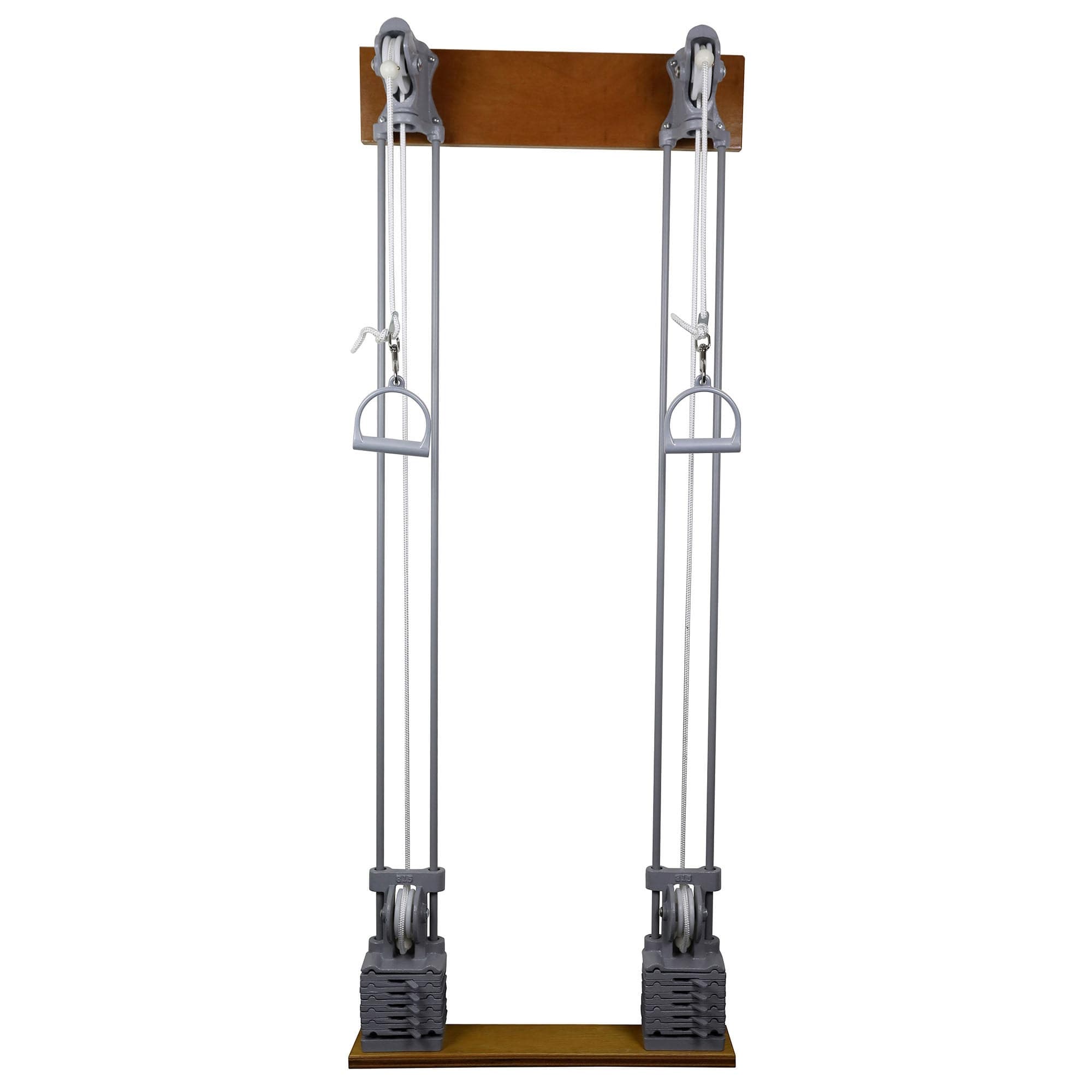 CanDo Chest Weight Pulley System, Single handle, 10 X 2.2 Lbs. - Image 1