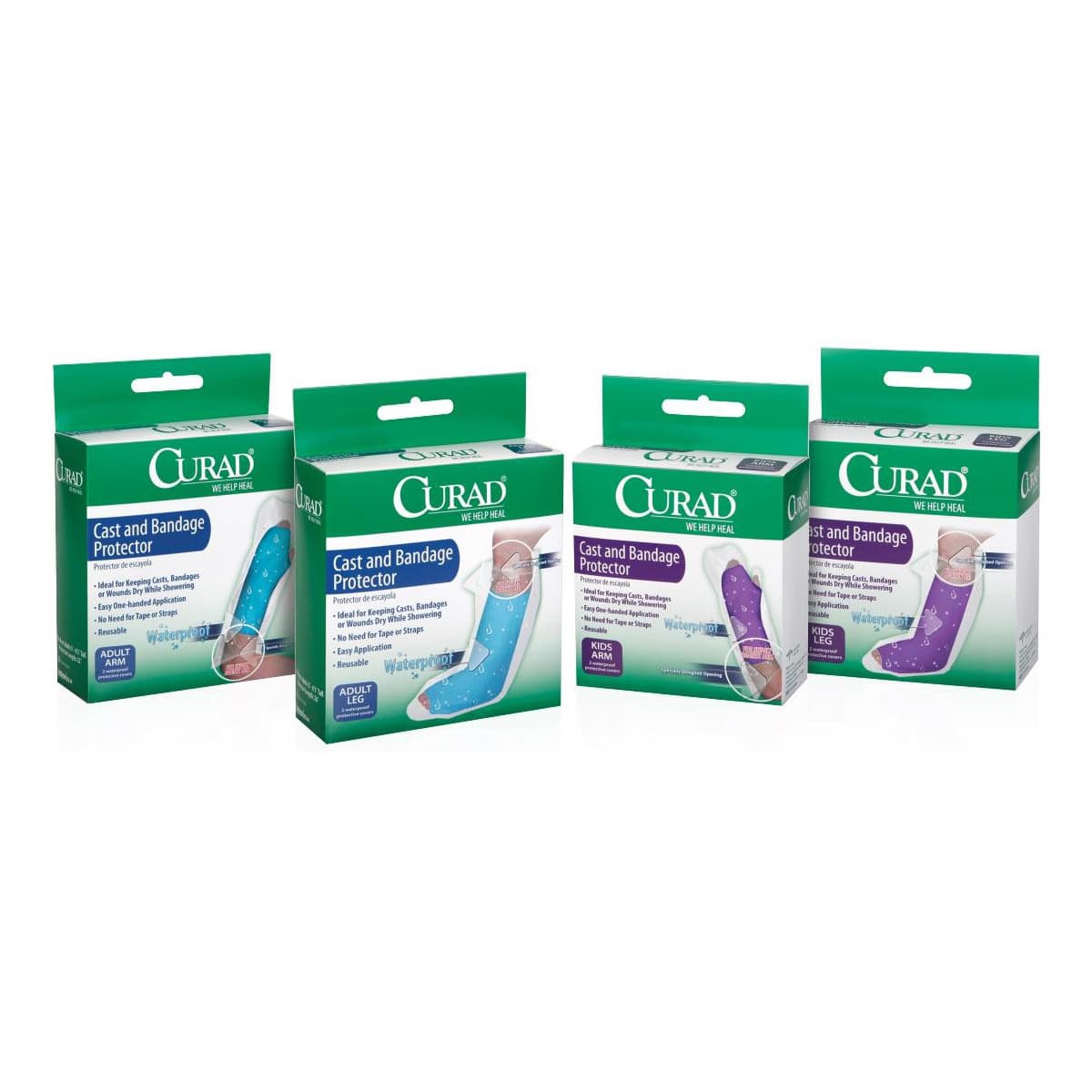 CURAD Cast and Bandage Protectors - Image 1