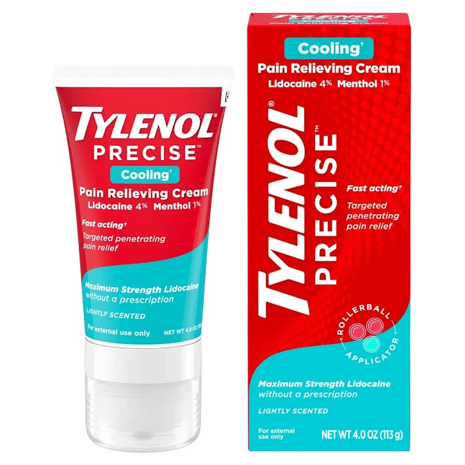 Tylenol Precise Cooling Pain Relieving Cream, 4 oz - Each - Image 2