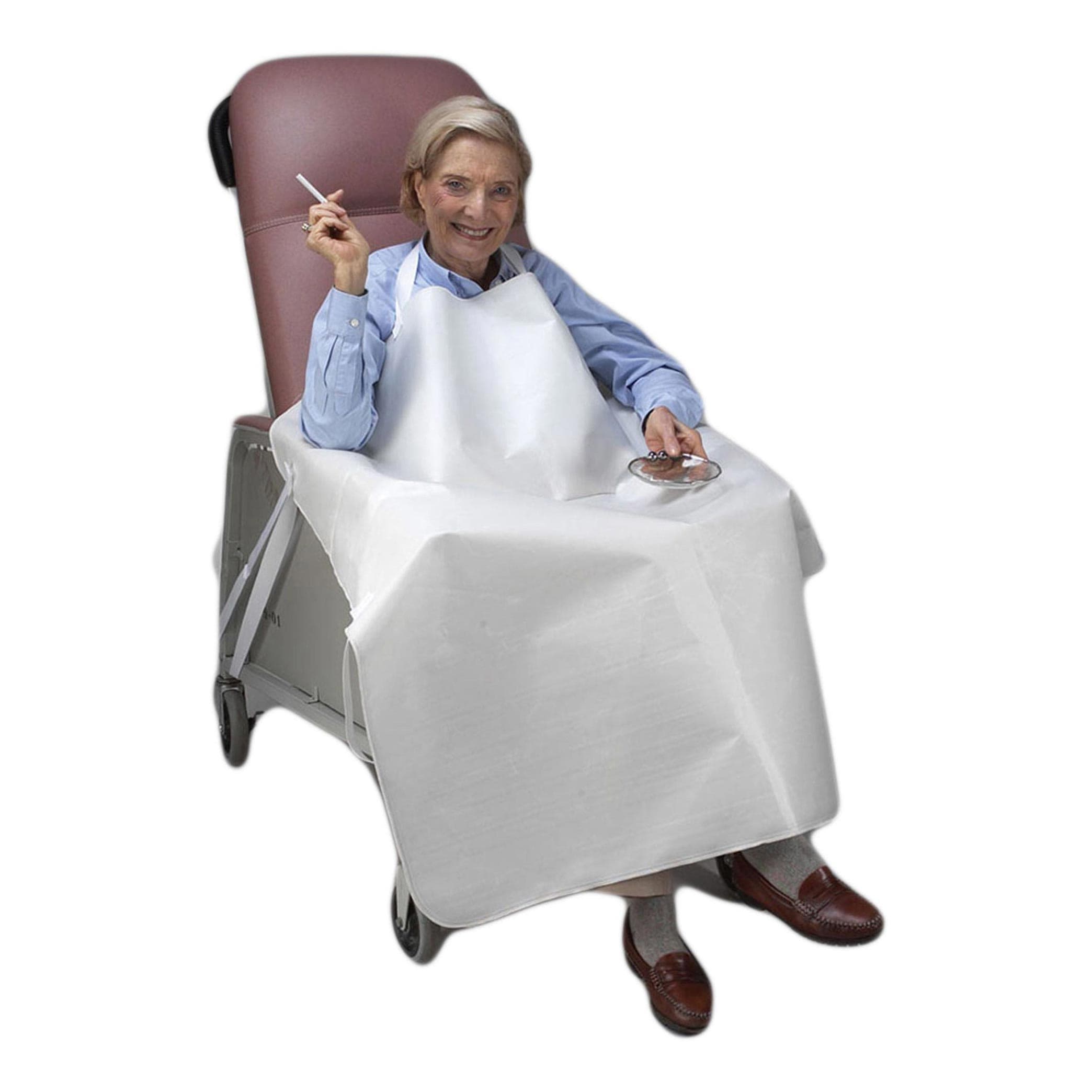Skil-Care No-Flame Smoker's Apron, Full Size, Neck Strap - Image 1