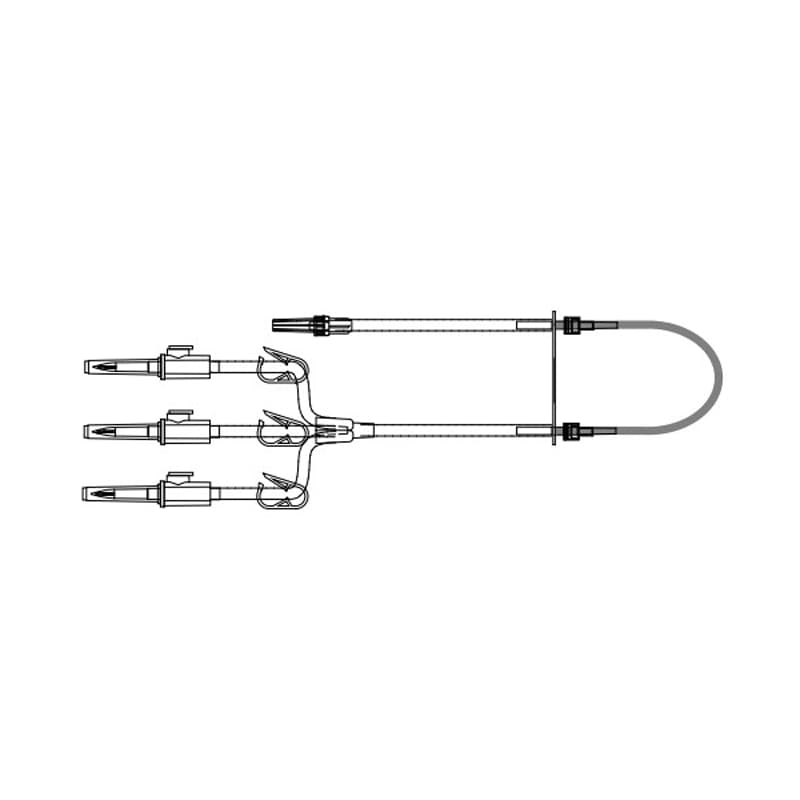 PharmAssist Triple Lead Tubing Set for PharmAssist Dispensing Pump - Case of 25 - Image 1
