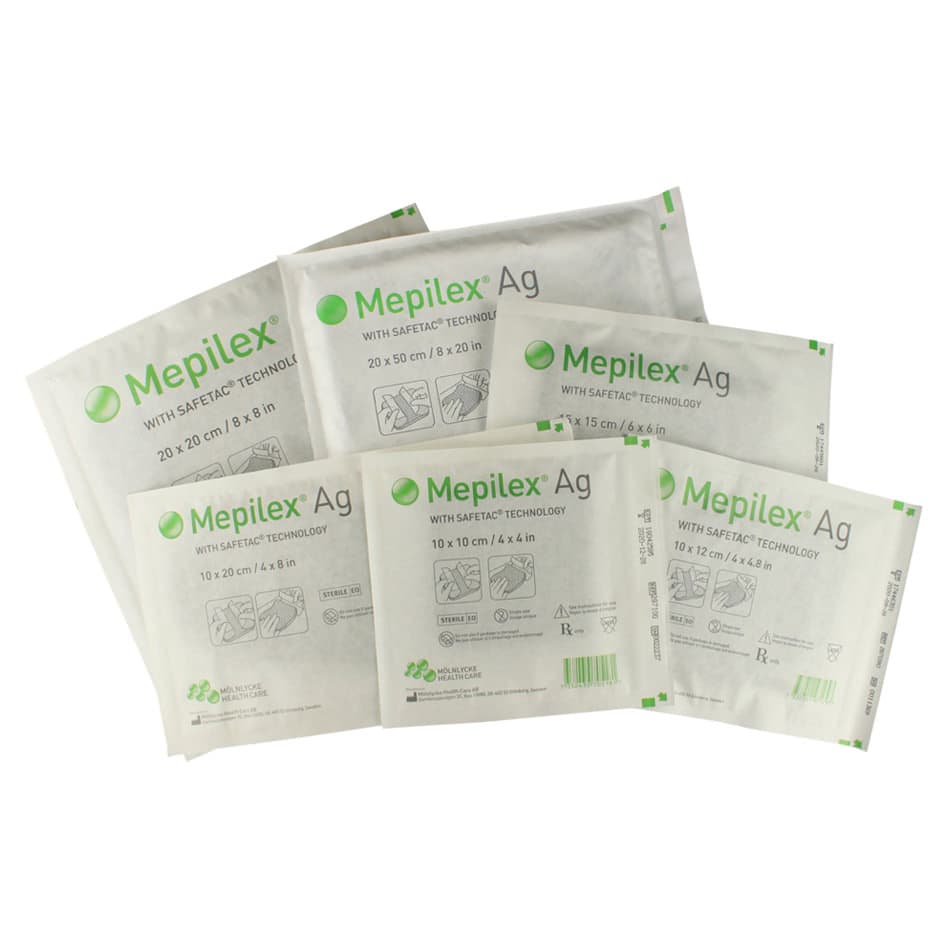 Mepilex Ag Antimicrobial Foam Dressing - Image 1