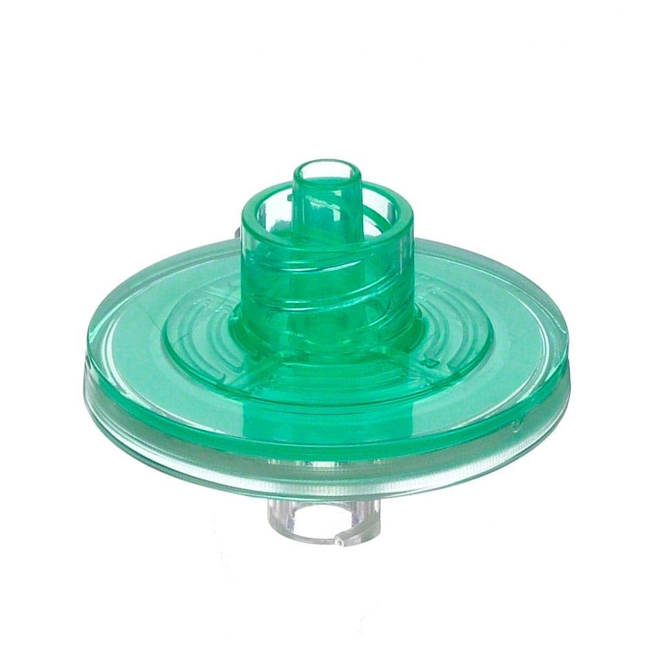 Supor 0.2 micron Aspiration Injection Disc Filter, Green - Case of 50 - Image 1