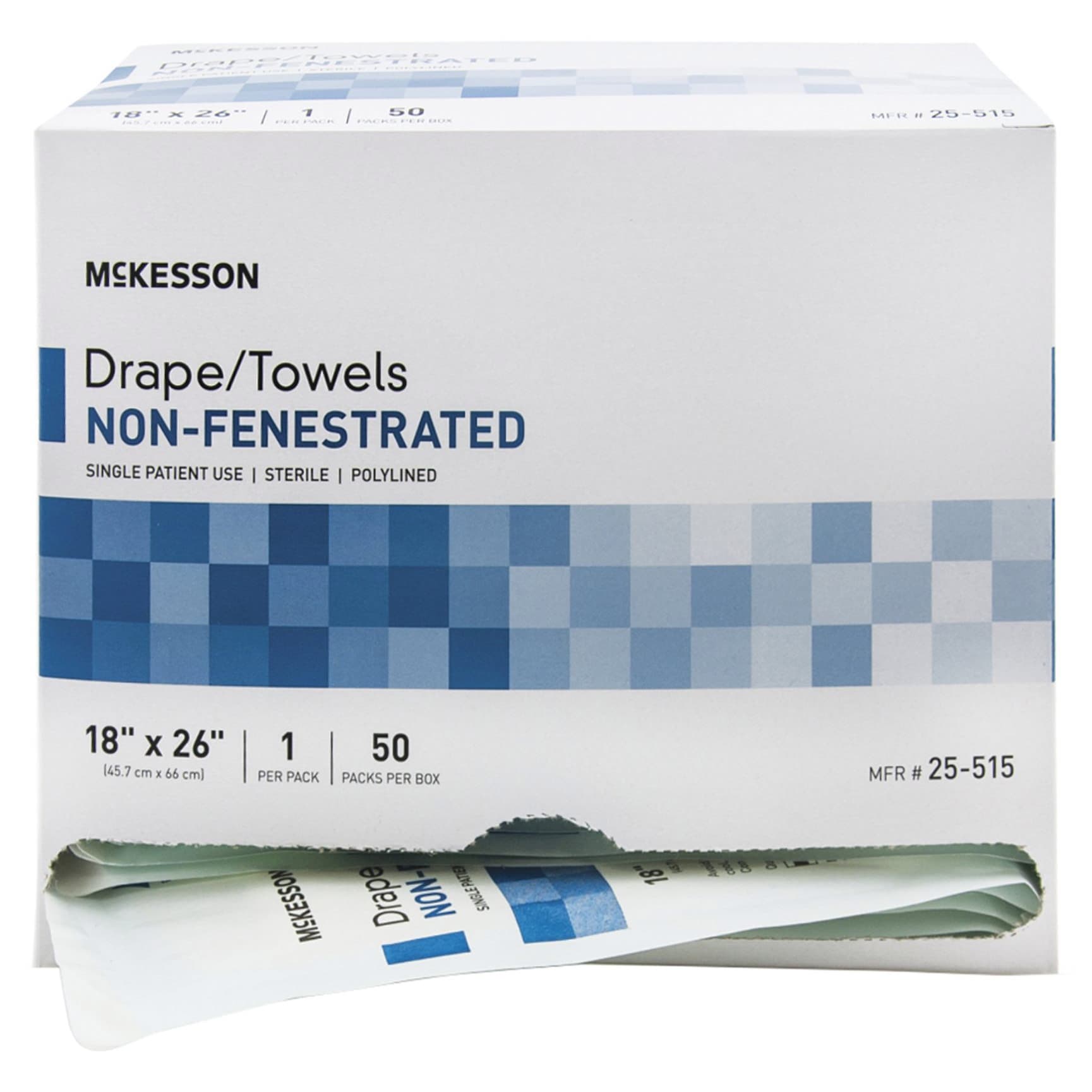McKesson General Non Fenestration Drape-Towels - Image 2