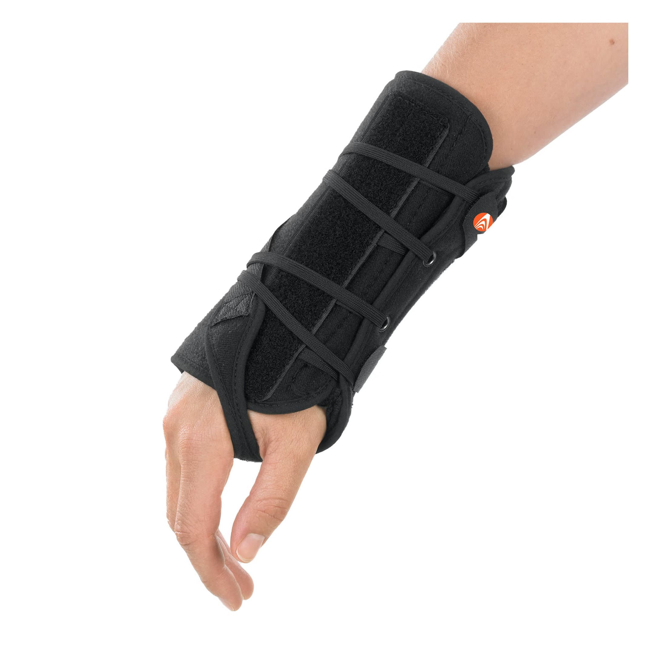 Apollo Universal Wrist Brace Black with Dual-Pull Lace Closure - Image 2