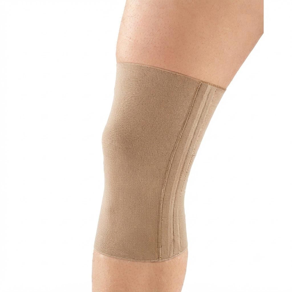 Juzo Expert Seamless 30-40mmHg Compression Suspension Sleeve Beige, Regular, 12" (30cm), Size 8 - Image 1