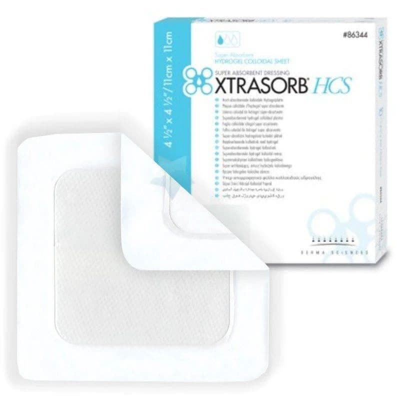 Xtrasorb Hydrogel Colloidal Sheet Dressing, 3 x 3 Inch - Image 1
