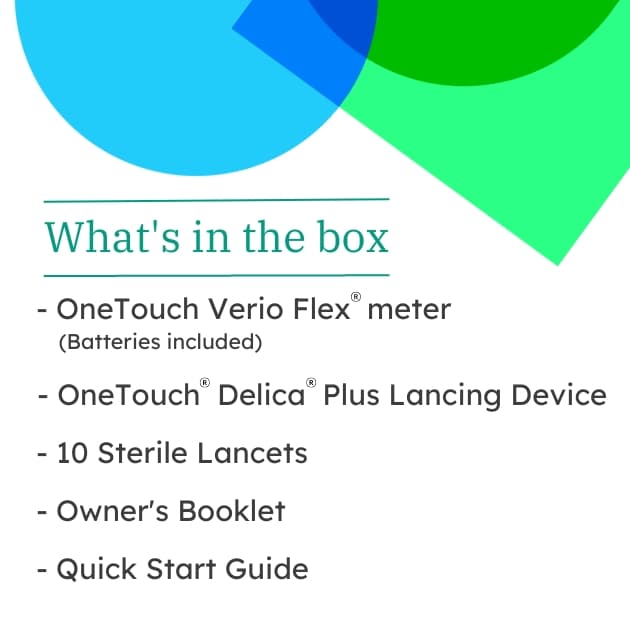 LifeScan One Touch Fingertip Blood Glucose Meter, 5 Second - Image 5