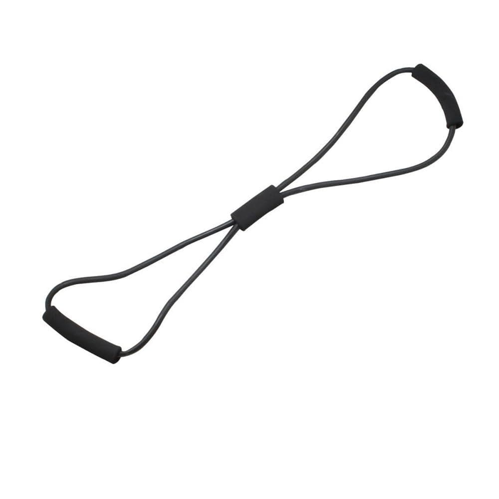 CanDo Tubing BowTie Exerciser, 30 Inch, Black, Extra Heavy - Image 1