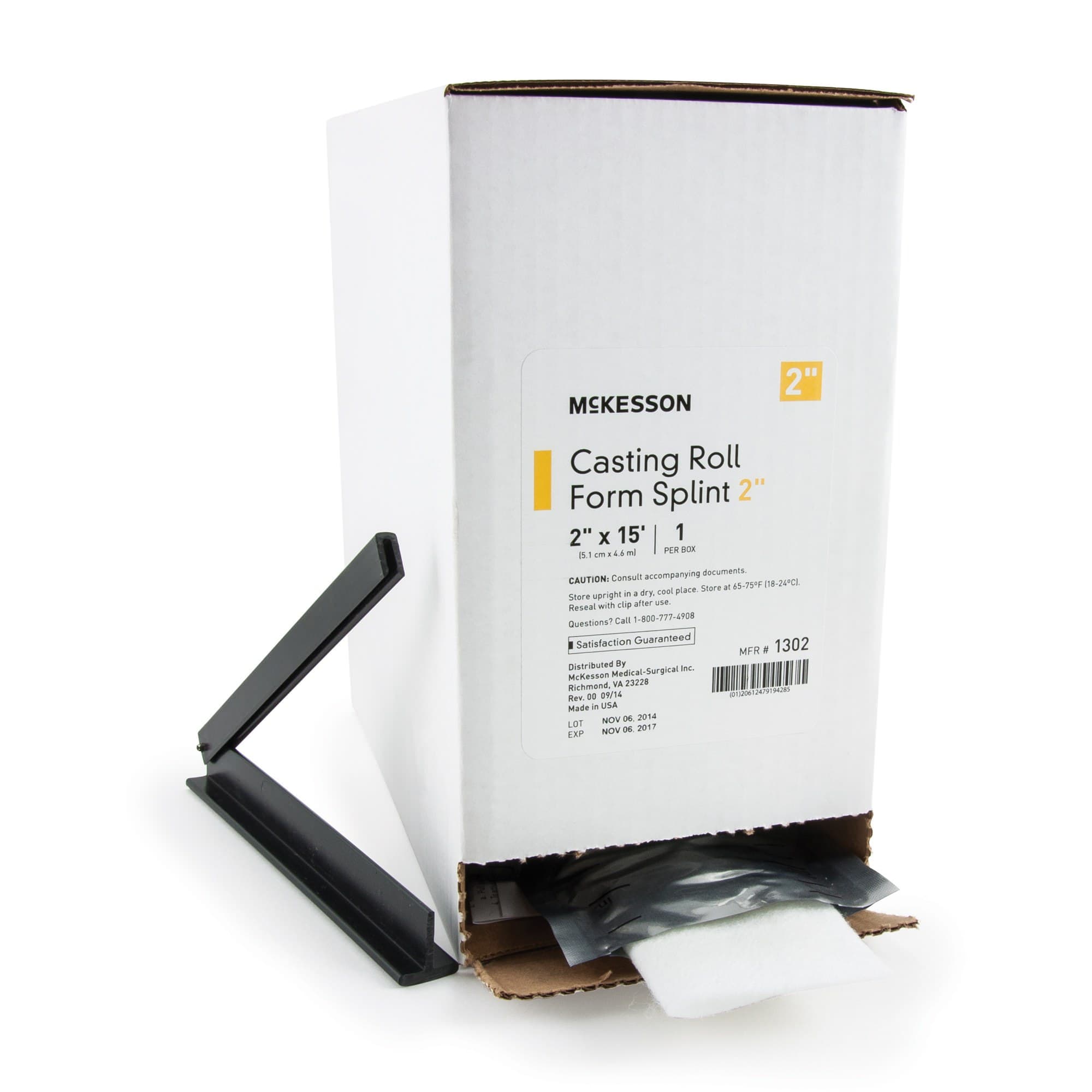 McKesson Padded Splint Roll White NonSterile - Image 3