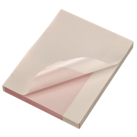 Welch Allyn Diagnostic Recording Paper Z-Fold For ECG Difibrillators, 8-1/2 x 11 Inch - Case of 12 - Image 1