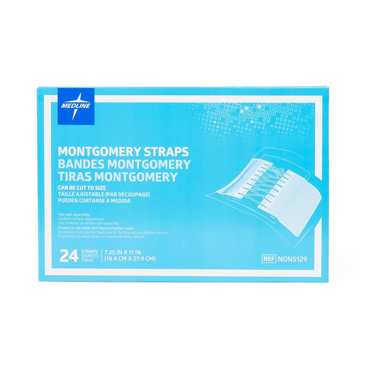 Medline Medfix Montgomery Straps - Image 2