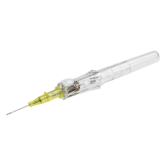 BD Insyte-N Autoguard Shielded IV Catheter, 24 Gauge, Straight Hub - Case of 200 - Image 1
