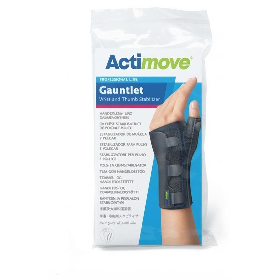 Actimove Gauntlet Wrist & Thumb Stabilizer, Large - Image 1