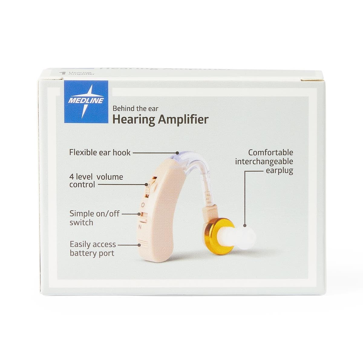 Medline Digital Behind-the-Ear Hearing Amplifier - Image 6