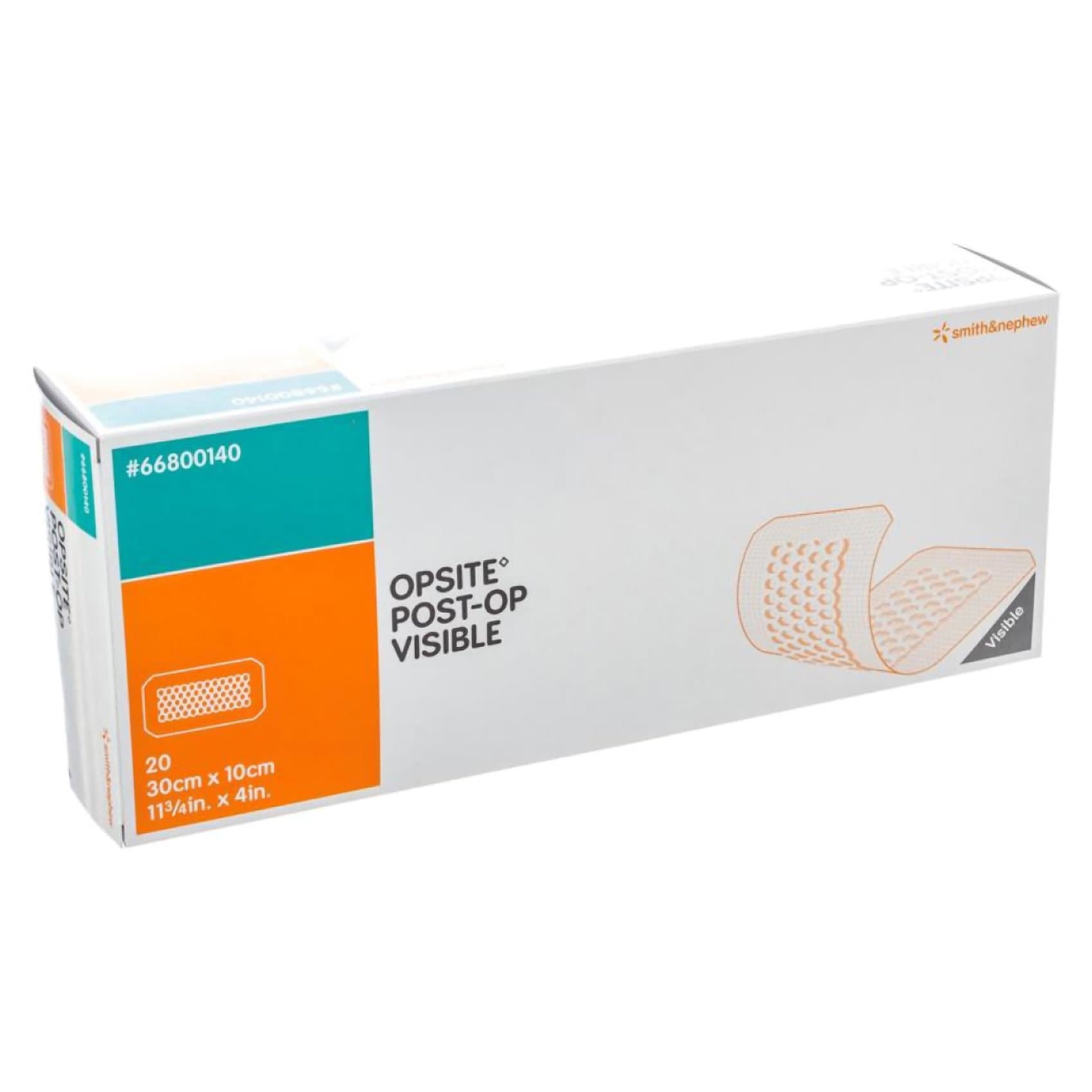 Opsite Post-Op Visible Dressing, 4" x 12" - Case of 120 - Image 1