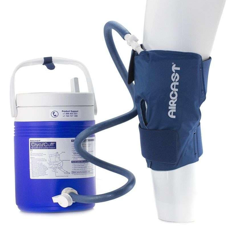 Aircast Cryo Cuff with Gravity Cooler, Knee, Medium - Each - Image 1