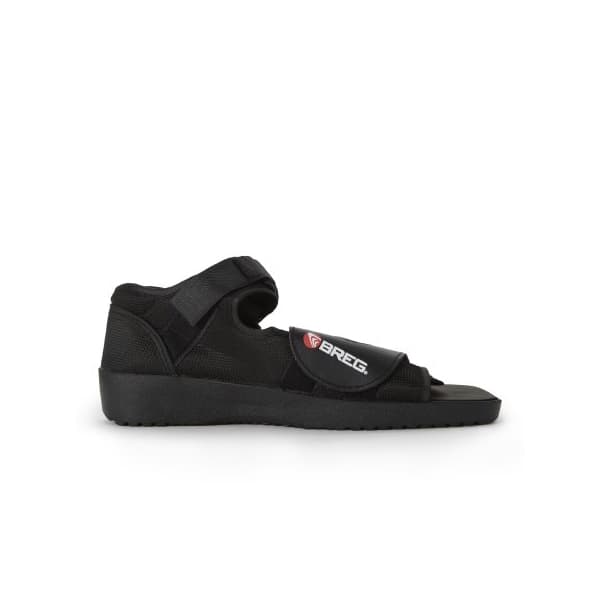 Breg Square Toe Post-Op Shoe, Black
