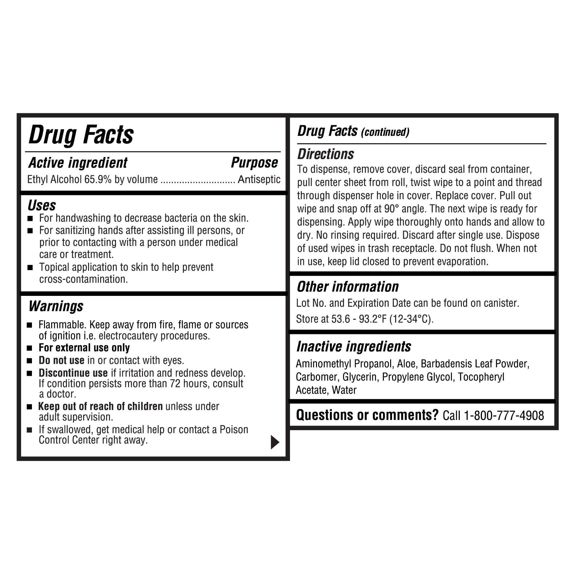McKesson Instant Hand Sanitizing Wipes - Image 3