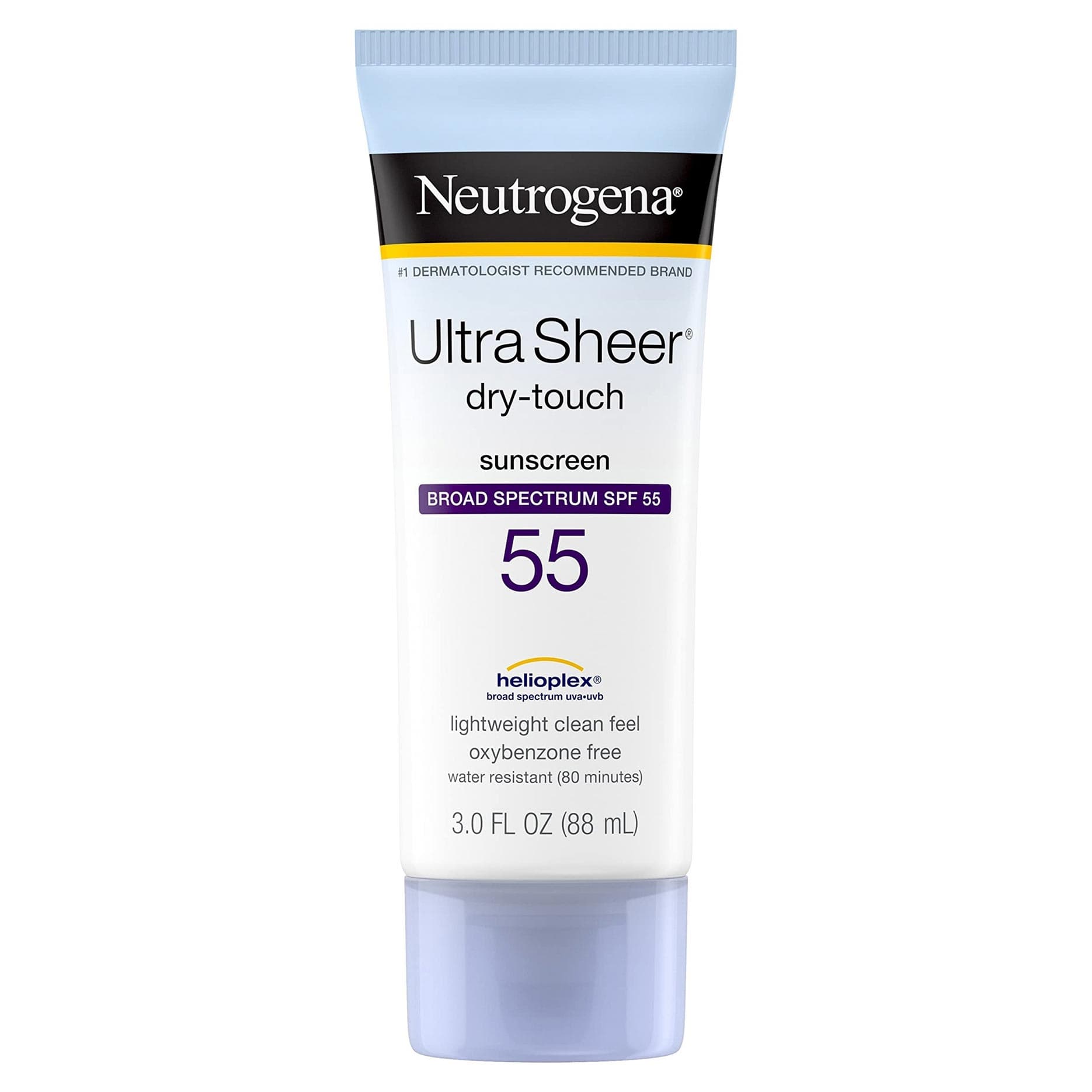 Neutrogena Ultra Sheer Dry-Touch SPF 55 Sunscreen, 3 oz - Each - Image 1
