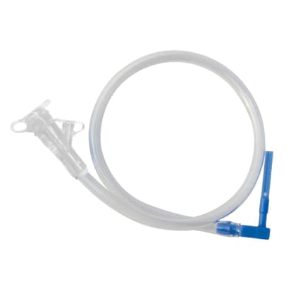 AMT Right Angle Feeding Set with Y-Port Adaptor, 24 FR, 24" - Each - Image 1