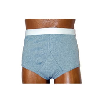 Options Men's Basic with Built-in Ostomy Barrier Support, Dual, Medium - Image 1