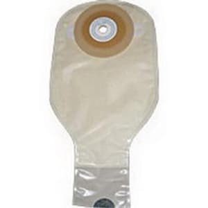Nu hope adult Precut drainable pouch, 5/8 Inch, Convex - Box of 10 - Image 1