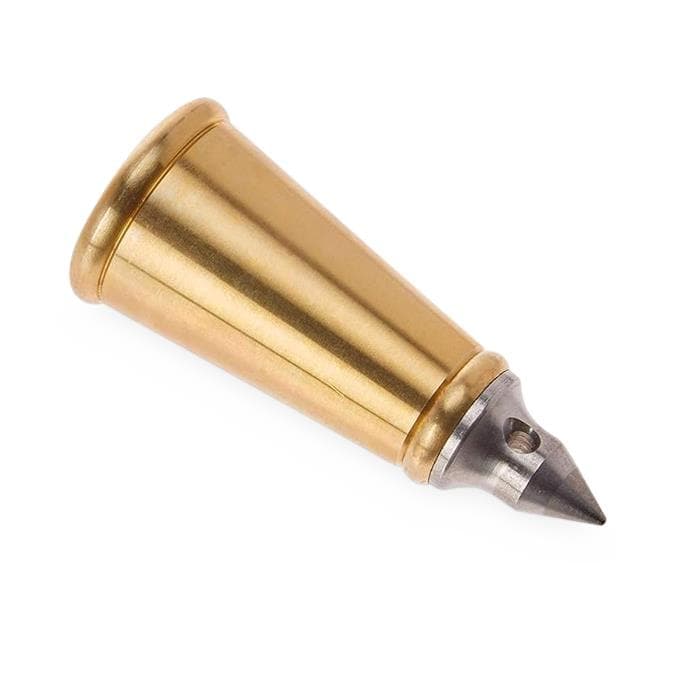 Healthsmart Walking Cane Tip/Spike Combo, 2.6" x 0.94" - Image 1