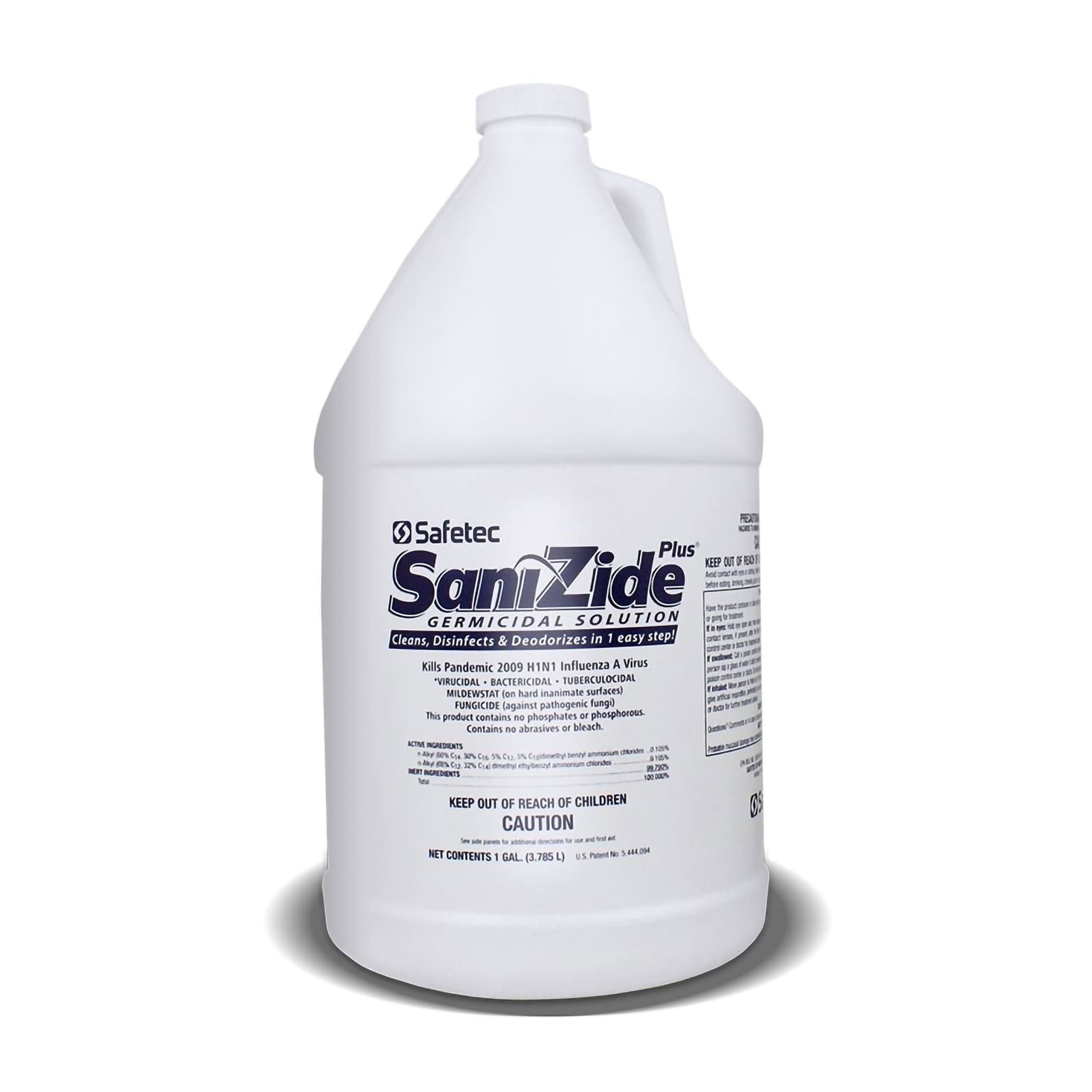 SaniZide Plus Surface Disinfectant Cleaner Jug Liquid NonSterile - Case of 4 - Image 1