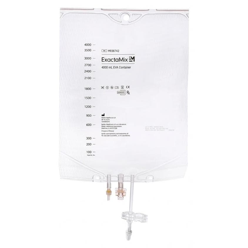 Exactamix EVA Empty Bag 4000 mL Sterile - Case of 50 - Image 1