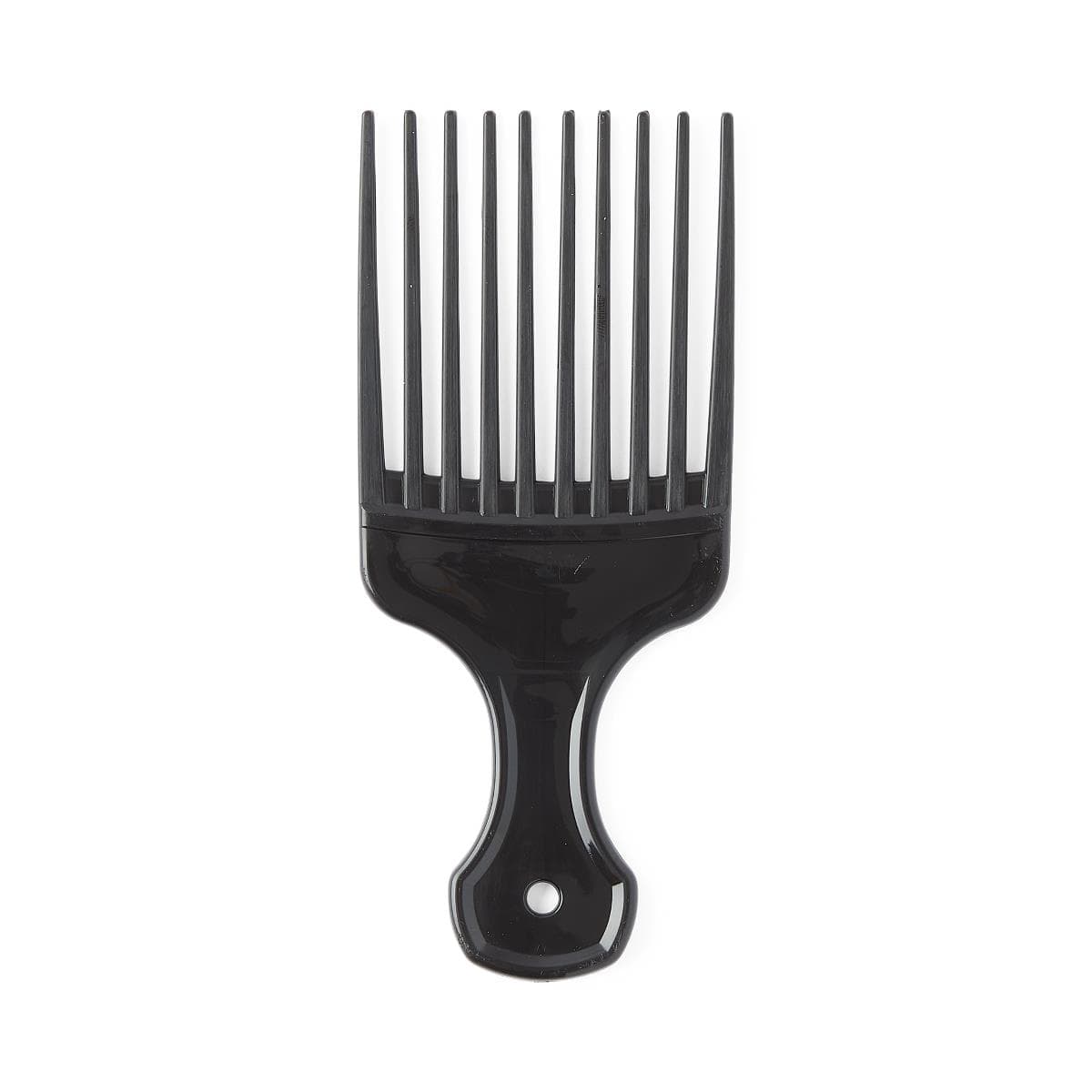 Medline Hair Pick Comb, Black, 5.125 x 2.25 Inch - Case of 144 - Image 1