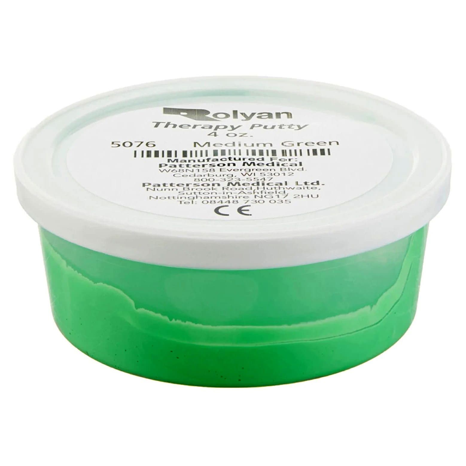 Rolyan Master Pack Sets, Medium, Green, 4 oz. - Pack of 10 - Image 1